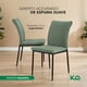 thumbnail image 3 of Juego Comedor 6 Sillas Beige Kingshouse Modelo Vita Madera Minimalista Industrial Muebles Hogar verde oscuro 7, 3 of 8