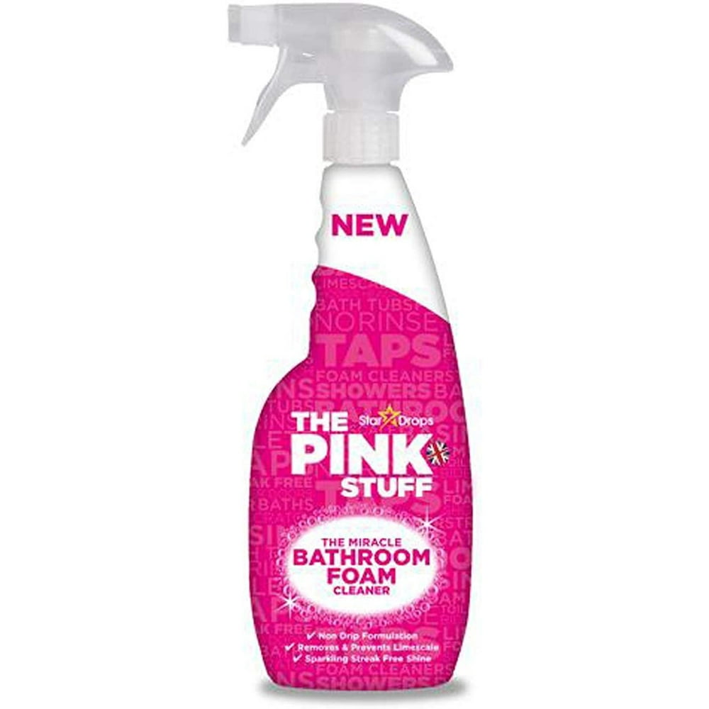 The Pink Stuff, The Miracle Bathroom Foam Cleaner 750ml Spray Walmart