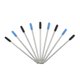thumbnail image 4 of Ink Refills (10pcs) Replaceable Ballpoint Pen Pens Refills, 1mm Medium Tip Pen Refill - Black/Blue, 4 of 5