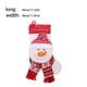 thumbnail image 3 of Billuyoard Colgador de medias de punto de Navidad, calcetines con bufanda, aperitivos, colgante de alce de Papá Noel, bolsa de regalo, decoración de Kits de decoración para fiestas Muñeco de nieve Billuyoard HA069959-02, 3 of 6