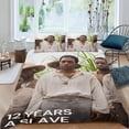 thumbnail image 2 of 12 Años de Esclavitud Conjunto de sábanas temático, trío de piezas, cómodo y amigable con la piel, diseño único, regalo de decoración para el hogar para familiares, amigos y fans,173cm *218cm, 2 of 6