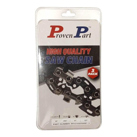 3-Pack of chainsaw Chain 325 Pitch 050 Gauge 81 DL Fits Stihl 23RM3 81
