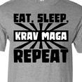 thumbnail image 4 of Inktastic Eat, Sleep, Krav Maga, Repeat T-Shirt, 4 of 5