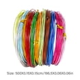 thumbnail image 2 of HEATSHAKING Wire for Crafting 12 Rolls Multi-colored 500cm x 0.06in for Jewelry Making and Bead Stringing, 2 of 8