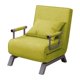 thumbnail image 1 of Sofá Cama Plegable Macarena Silla Reclinable Cómodo Asiento Acolchado Interior Oficina Apartamento Verde, 1 of 8