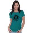 thumbnail image 3 of Whale Compass Free Spirit Animal Women's T Shirt Ladies Tee Brisco Brands L, 3 of 6