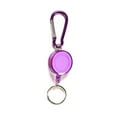 thumbnail image 2 of Windfall Key Chain, Retractable Ski Pass ID Card Badge Reel Holder Carabiner Recoil Key Chain Ring, 2 of 7
