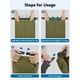 thumbnail image 4 of Dry Bag HEETA - Camiseta enrollable impermeable con silbato (10 L), color verde oscuro, 4 of 7