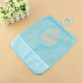 thumbnail image 3 of HERCHR Estink Kitchen Bathroom Hanging Storage Clothes pin Mesh Bag Organizer Hanger Hook, Blue Mesh Bag, Multi-purpose Clothes Net Bag, Laundry Bag, Clothespin Mesh Bag, Rack Wardrobe Laundry Bag, 3 of 7