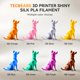 thumbnail image 3 of Filamento para impresora 3D TECBEARS Silk PLA, 1,75 mm, 250 g, 8 rollos, 3 of 9