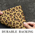thumbnail image 6 of Yellow and Brown Of Cheetah Print Door Rugs,Washable Non Slip Door Mats Indoor,Decorative Door Mats,Entry Mat Indoor for Entrance,Bedroom,Kitchen,Bathroom,20"x32", 6 of 6