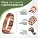 thumbnail image 2 of Pulsera magnética MagEnergy Copper para hombre 99.9% de cobre puro, 2 of 7