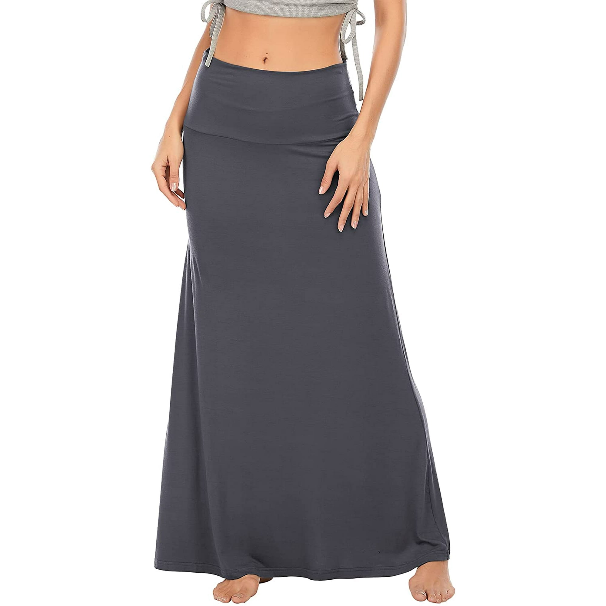 High end cotton maxi skirt hotsell