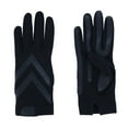 thumbnail image 4 of Isotoner SmartDri SmarTouch Spandex Shortie Gloves - A30659 (Black, L/XL), 4 of 4