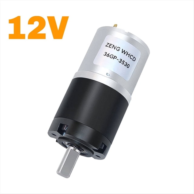 36GP-3530 Planetary Gear Motor Adjustable Speed 120RPM High Torque Micro-DC Brushed Motor 12V