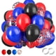 thumbnail image 1 of Kit de arco para globos Balloon Yexnum, 60 unidades, azul, rojo y negro, 1 of 7