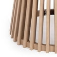 thumbnail image 5 of Plank+Beam 48" Lido Round Dining Table, Solid Wood Minimalist Kitchen Table for 4, Blonde, 5 of 10