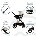 thumbnail image 3 of Travel System Bebesit Neo Beige Completo Porta Bebé Reclinable Compacto Cinturón 5 Puntos 0 a 3 Años, 3 of 9