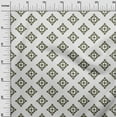 thumbnail image 3 of oneOone Cotton Poplin Dark Olive Green Fabric Block Sewing Fabric By The Yard Printed Diy Clothing Sewing Supplies 56 Inch Wide, 3 of 6