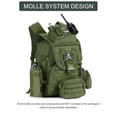 thumbnail image 3 of Mochila Táctica Militar LING HAO 35L Resistente Original Uso Rudo Color Verde, 3 of 5