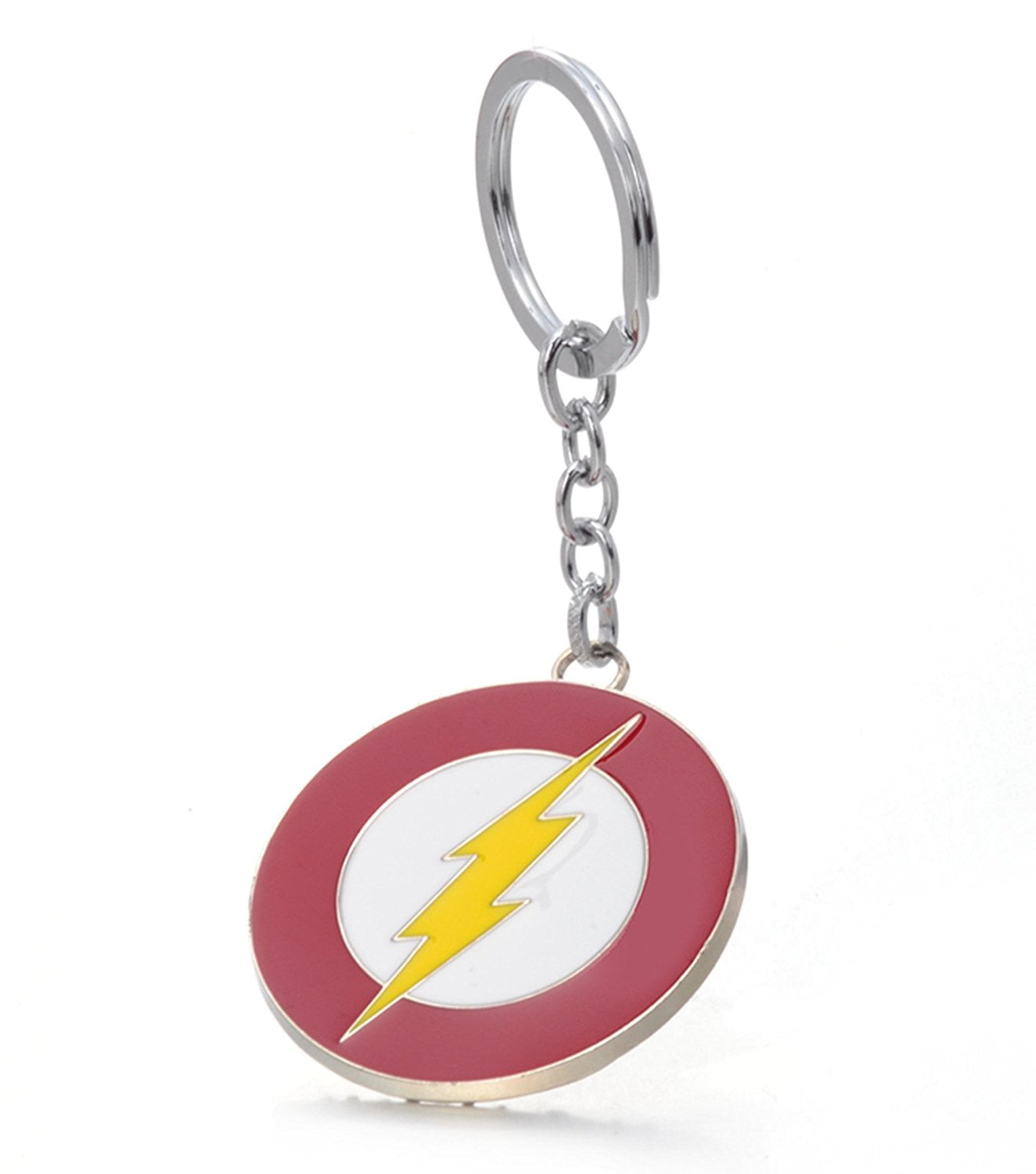 DC Comics Justice League The Flash Design Logo Alloy Key Chains Keychain Keyring 