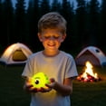 thumbnail image 4 of Junepar Cute Night Light Rechargeable - 3 levels Dimming Baby Nursery Lamp - Silicone Tap Lights, 4 of 9
