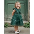 thumbnail image 5 of BemeyourBBs Toddler Baby Girl Formal Dress Toddler Wedding Guest Dress Girls Butterfly Tulle Tutu Dress Baby Girl Elegant Flutter Sleeve Birthday Party Princess Dresses 3 4 5 6 7 8 9 10 Years, 5 of 9