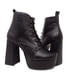 thumbnail image 4 of Bota Dasalo Negra De Agujeta Con Plataforma Para Mujer, 4 of 4