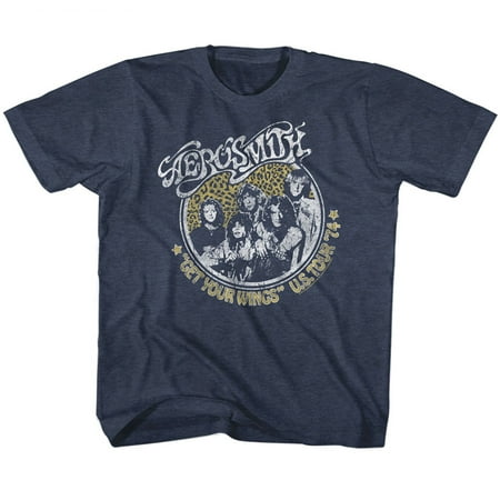 

Aerosmith Get Your Wings Vintage Navy Toddler T-Shirt