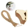 thumbnail image 2 of Gymnture christmas 20 Wood Ice Skate Cutouts Christmas Wooden Slices DIY Crafts 8.5X8cm, 2 of 10