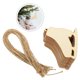 thumbnail image 2 of 20 sets Festival de madera de madera Festival Diy Piezas de madera colgantes colgantes, 2 of 6