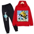thumbnail image 3 of Conjunto de sudadera y pantalones con capucha de polar con estampado infantil de Palworld, conjunto deportivo de 2 piezas adecuado para conjuntos de niños y niñas, 3 of 5