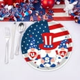 thumbnail image 4 of ​​20-Pack 4th of July Disposable Paper Plates - Patriotic Party Dinnerware Set for Holiday BBQ/Picnic, 4 of 6