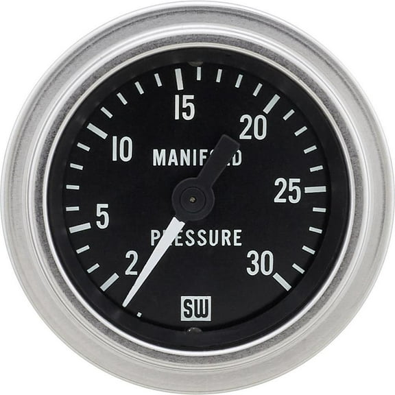 Stewart Warner 82321 Deluxe Manifold Pressure Gauge, Mechanical