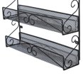 thumbnail image 2 of IVV 5 Tier Wall Mounted Spice Rack, Organizer Holder Rack Floating Shelf for Home Kitchen Bathroom, 2 of 10