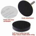 thumbnail image 3 of 2 Inch Sandpaper Flocking Sandpaper Set Sanding Polishing Paper Pad 200pcs Abrasive Sandpaper Set + Longzimi Sponge Pad Sand Table, 3 of 5
