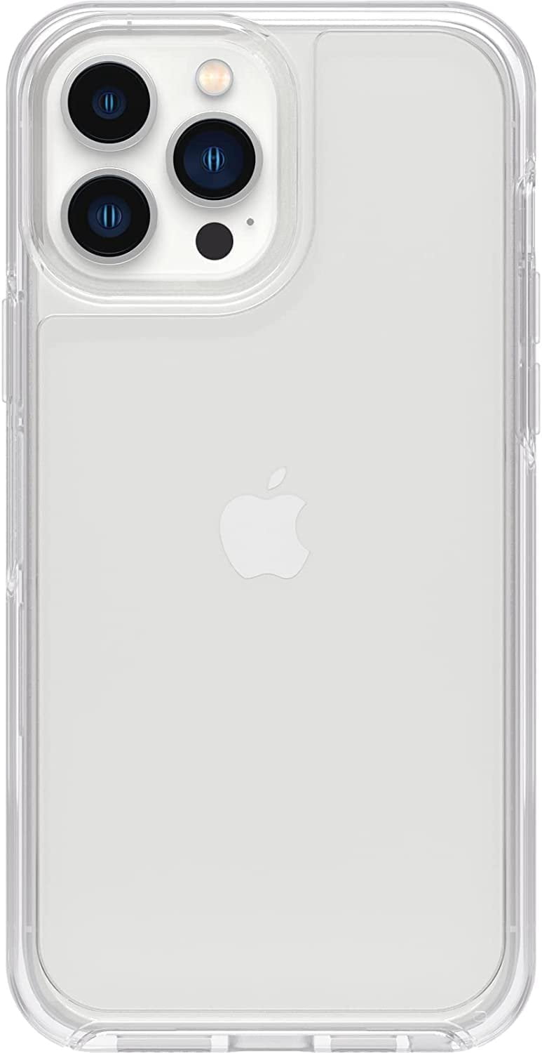 PeakDrop Shockproof Slim Cell Phone Case for Apple iPhone 12 Pro/13 Pro, Clear