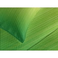 thumbnail image 4 of Ambesonne Lime Green Quilted Bedspread Set 3 Pcs, Striped Futuristic, King Size, Pale Green, 4 of 5