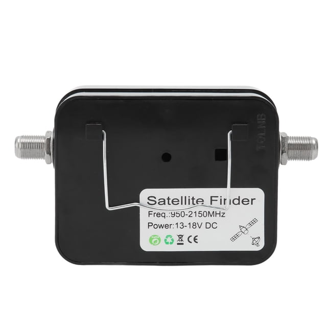 Buscador de señal de satélite digital Medidor de intensidad de señal de antena de TV de 950‑2150 MHZ con pantalla LCD para ajustar la antena parabólica