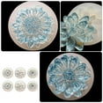 thumbnail image 2 of 6 piezas 3D flor molde de silicona resina molde de silicona molde artesanal accesorios de bricolaje, 2 of 5