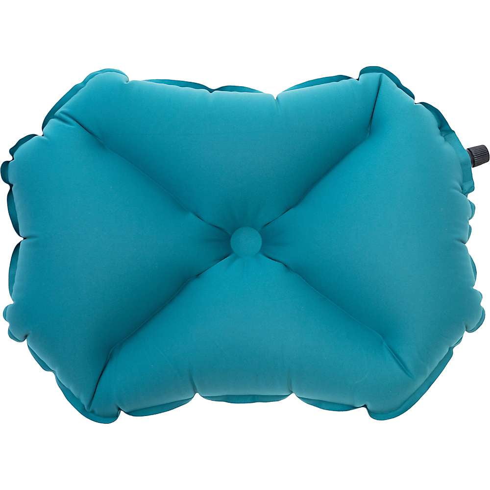 Klymit Pillow X Ultralight Durable Inflatable Camping Travel Pillow, Teal Blue