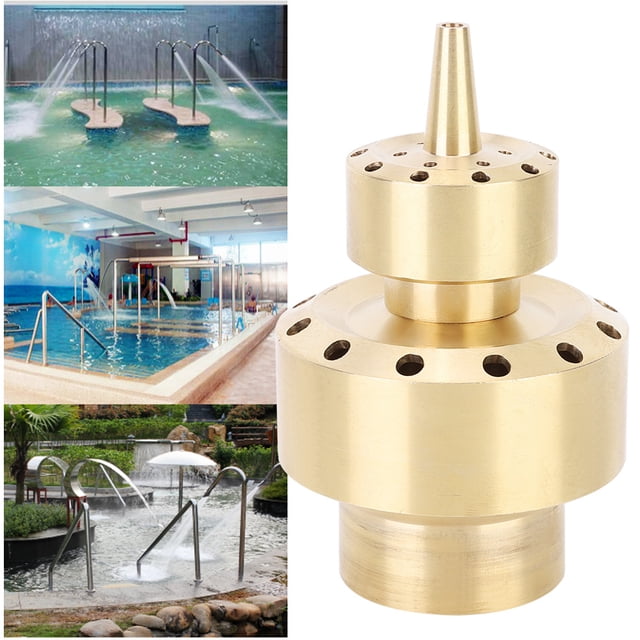 Buse de Pulvérisation, Buse de Jardin Durable Buse de Tuyau, pour Fontaine de Jardin Piscine Filetage Femelle DN40