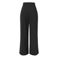 thumbnail image 7 of Sngxgn Womens Sweatpants Pockets High Waist Sporty Gym Fit Jogger Pants Lounge Trousers(Black,XXL), 7 of 7