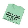 thumbnail image 4 of Humorous Surgery Transplantation Implant Operation Organs Humorous Dialysis Procedure Internal Body Surgical  Unisex Softstyle T-Shirt, 4 of 4