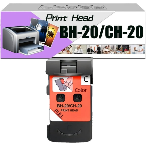 Compatible BH-20 CH-20 BH20 CH20 Print Head Printhead, Work for Canon G7020 G6020 G5020 G1220 G1230 G2260 G2270 G3260 G3262 G3270 G4270 Printers, Reliability Longevity