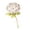 White, variant on Elegant Hydrangea Brooch in White Tones Sophisticated Flower Pin for Fashionable Women Seeking Styles and Detail