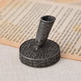 thumbnail image 4 of Vintage Metal Faux Feather Pen Holder Stand Organizer Stationery Accessory Tool, 4 of 9