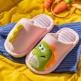 thumbnail image 2 of Godom Girls Slippers House Open Toe Comfy Slippers Summer Non-Slip Beach Shoes Toddler/Little/Big Kid, 2 of 4