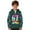 Dark Green, variant on 67 Days Of School Hoodies For Kids Boys Six Seven Meme Ice Cream Graphic Shirts Youth 6 7 Number Preppy Y2K Hoodie Jackets