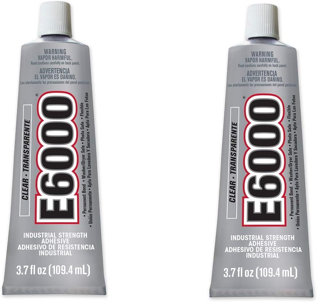 E6000 Craft Adhesive, 3.7 Fluid Ounces, 4-Pack